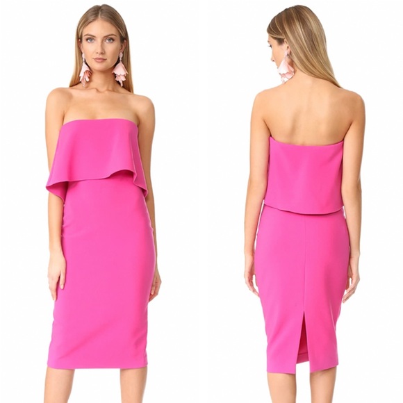 Likely Dresses & Skirts - NWT Likely Driggs  Pink Strapless Dress Size 2